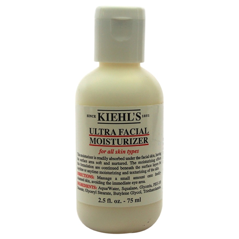 Ultra Facial Moisturizer - All Skin Types by Kiehls for Unisex - 2.5 oz Moisturizer