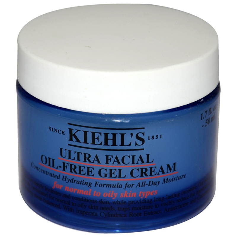 Ultra Facial Oil-Free Gel Cream by Kiehls for Unisex - 1.7 oz Cream