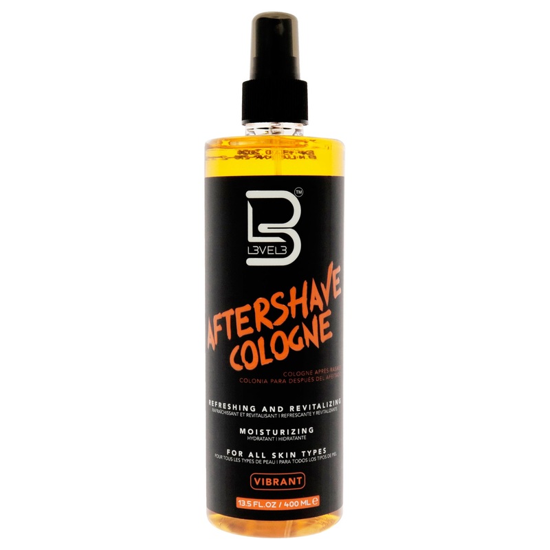 After Shave Cologne - Vibrant by L3VEL3 for Men - 13.5 oz After Shave