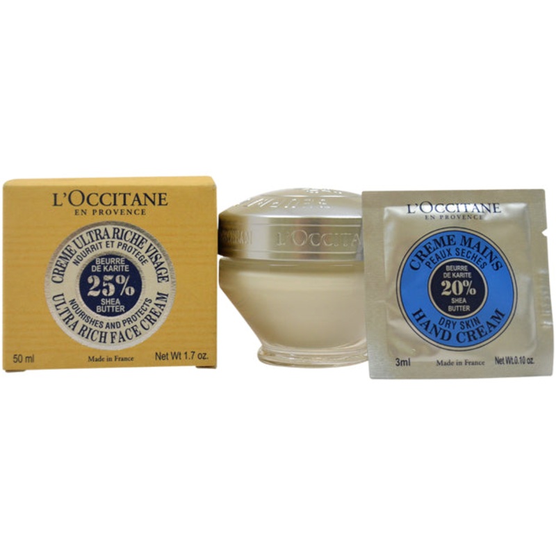Shea Butter Ultra Rich Face Cream by LOccitane for Unisex - 1.7 oz Face Cream