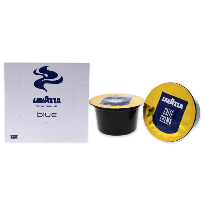 Blue Coffe Cream Roast Ground Coffee Pods by Lavazza for Unisex - 100 Pods Coffee
