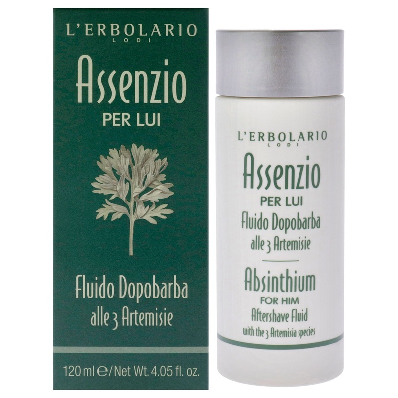 After Shave Fluid - Absinthium by LErbolario for Men - 4.05 oz After Shave