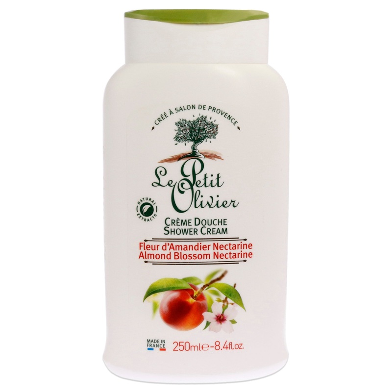 Shower Cream - Almond Blossom Nectarine by Le Petit Olivier for Unisex - 8.4 oz Shower Cream