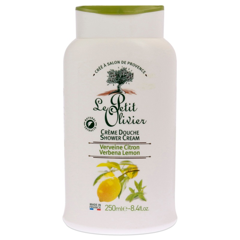 Shower Cream - Verbena Lemon by Le Petit Olivier for Unisex - 8.4 oz Shower Cream