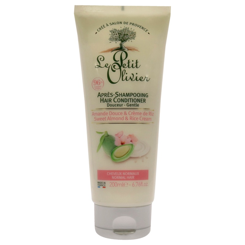 Softening Conditioner - Sweet Almond and Rice by Le Petit Olivier for Women - 6.76 Conditioner