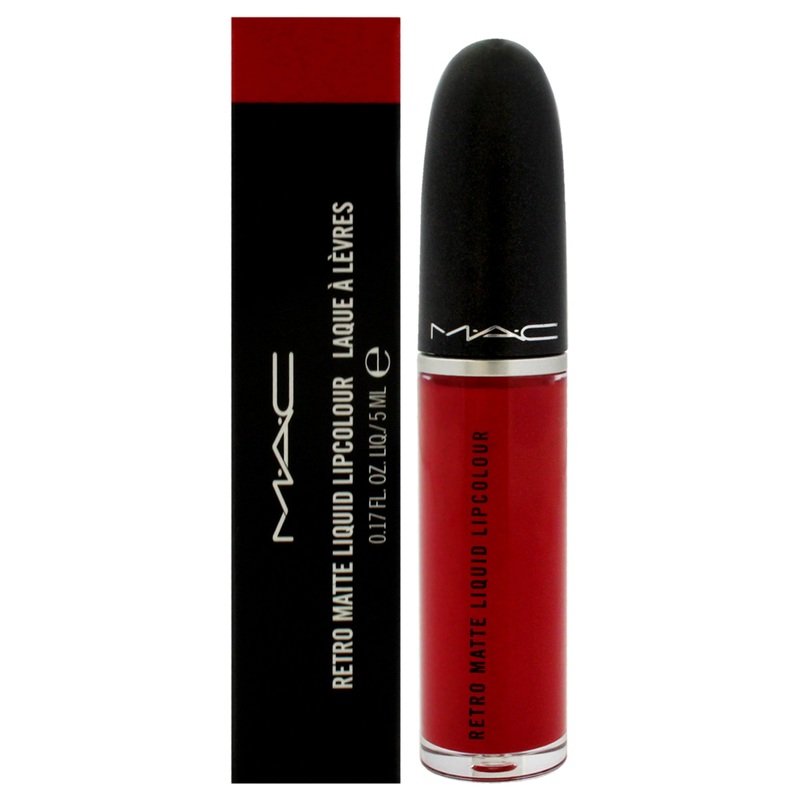 Retro Matte Liquid Lipstick - 134 Ruby Phew by MAC for Women - 0.17 oz Lipstick