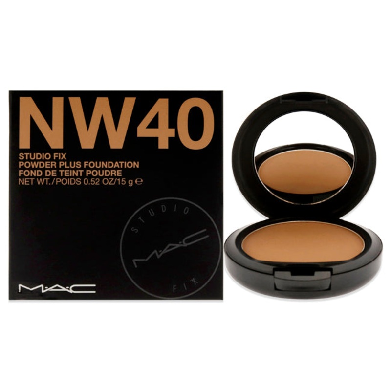 Studio Fix Powder Plus Foundation - NW40 by MAC for Women - 0.52 oz Foundation