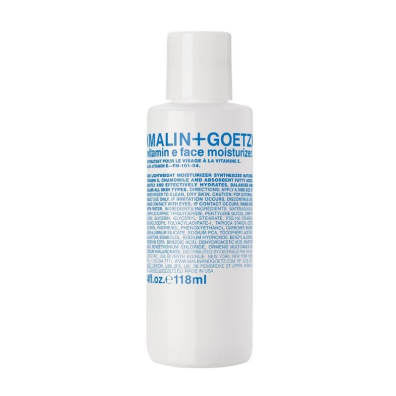 Vitamin E Face Moisturizer by Malin + Goetz for Men - 4 oz Moisturizer