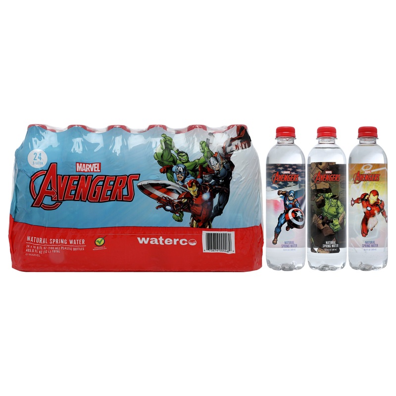 Marvel Avengers Pet Water Bottle by Marvel Avengers for Unisex - 24 x 16.9 oz Water