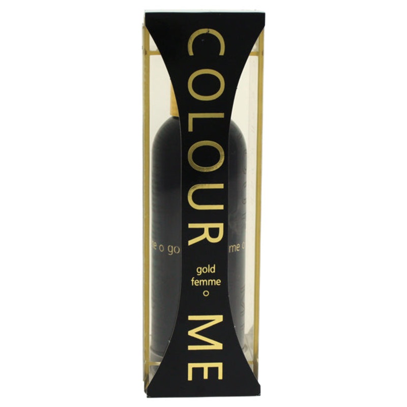 Colour Me Femme Gold by Milton Lloyd for Women - 3.4 oz EDP Spray