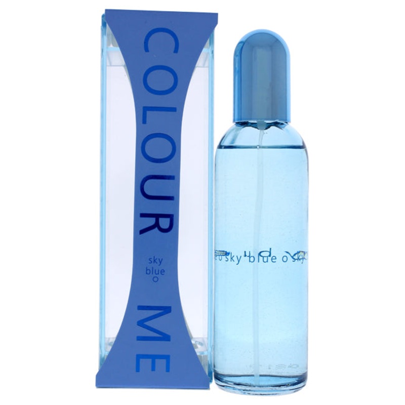 Colour Me Sky Blue by Milton Lloyd for Women - 3.4 oz EDP Spray