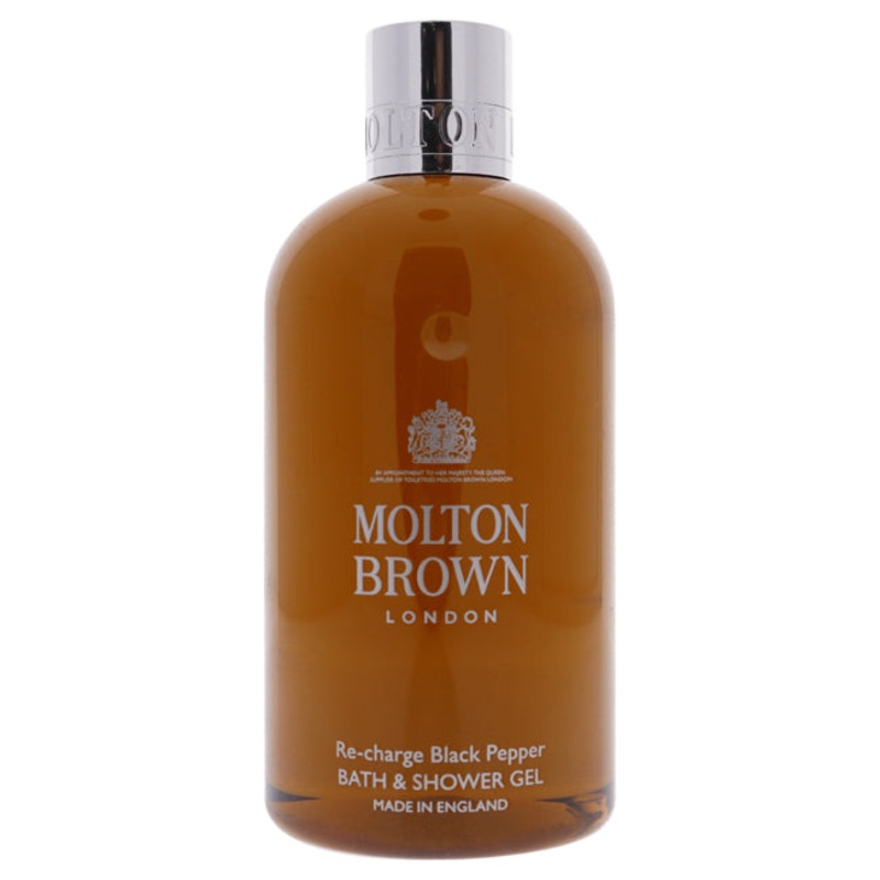 Re-charge Black Pepper Bath and Shower Gel by Molton Brown for Men - 10 oz Shower Gel