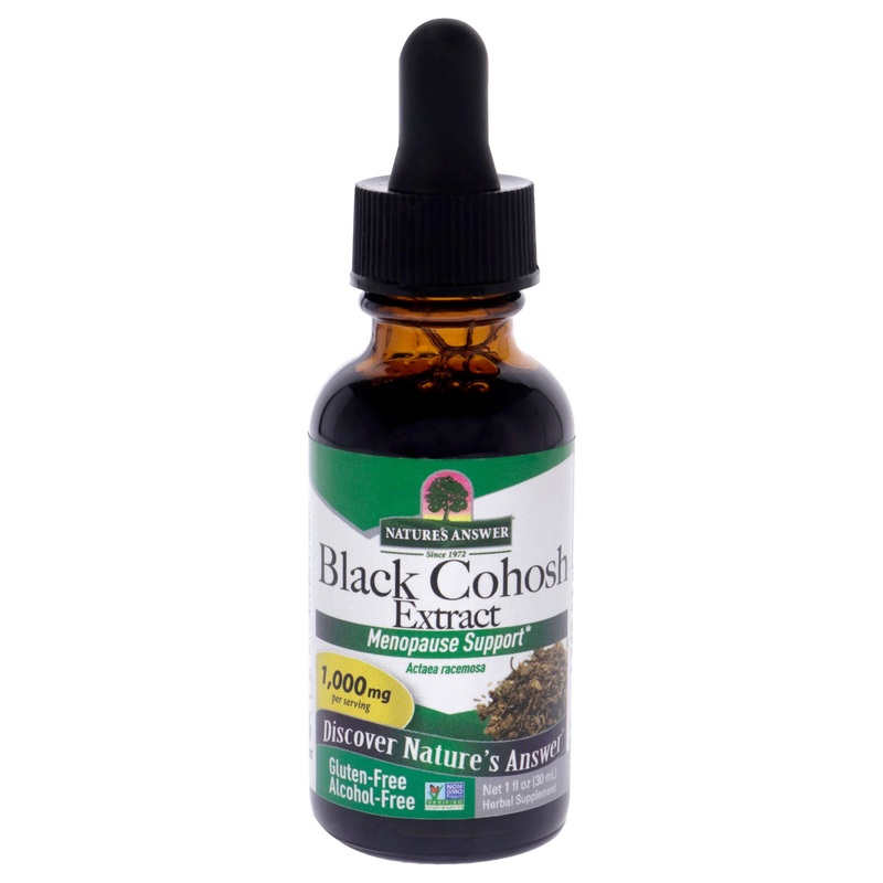 Black Cohosh Extract AF - 1000 mg by Natures Answer for Women - 1 oz Dietary Supplement