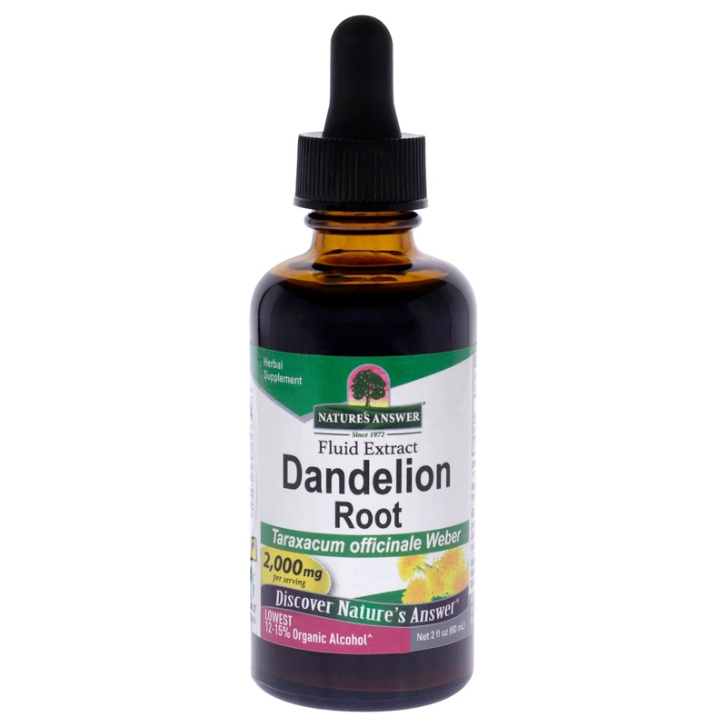 Dandelion Root - 2000mg by Natures Answer for Unisex - 2 oz Dietary Supplement