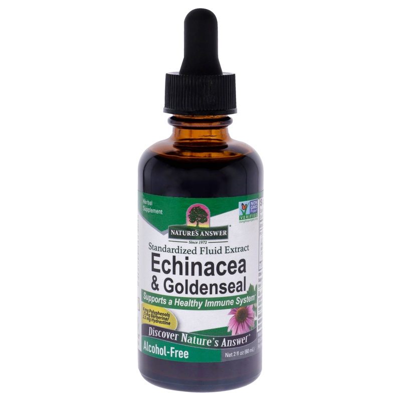 Echinacea and Golden Seal by Natures Answer for Unisex - 2 oz Dietary Supplement