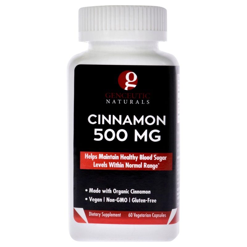 Organic Cinnamon - 500mg by Natures Answer for Unisex - 60 Count Capsules