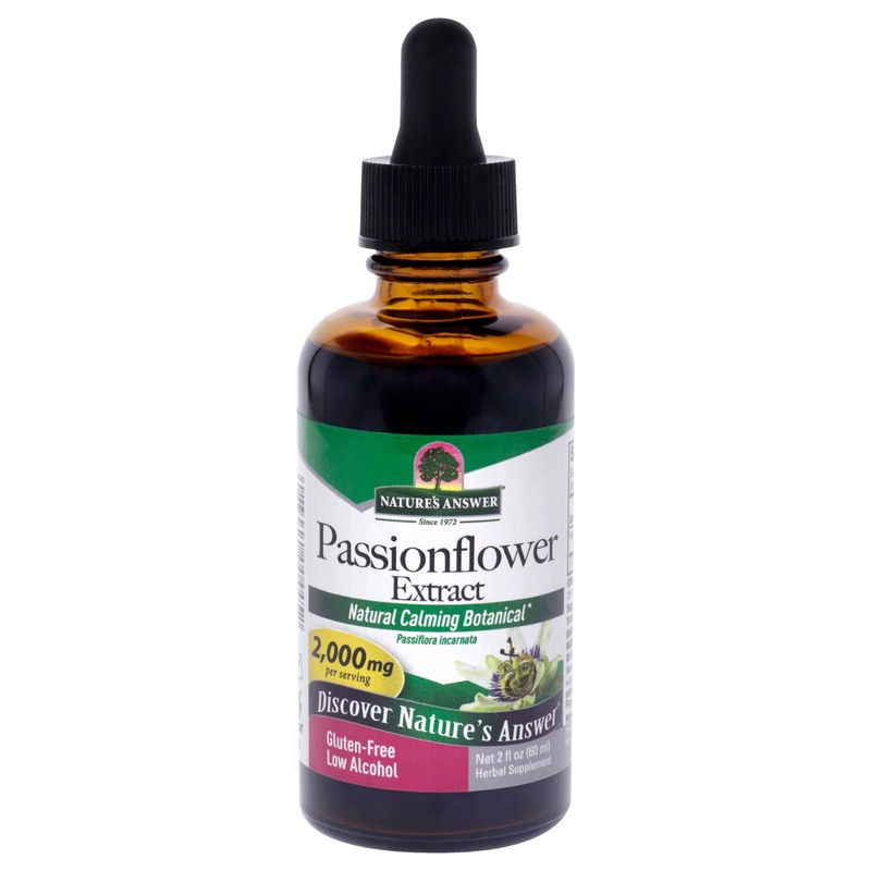 Passion Flower Extract - 2000 mg by Natures Answer for Unisex - 2 oz Dietary Supplement