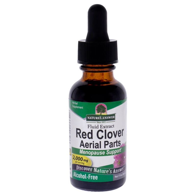 Red Clover Aerial Prats - 2000mg by Natures Answer for Women - 1 oz Dietary Supplement