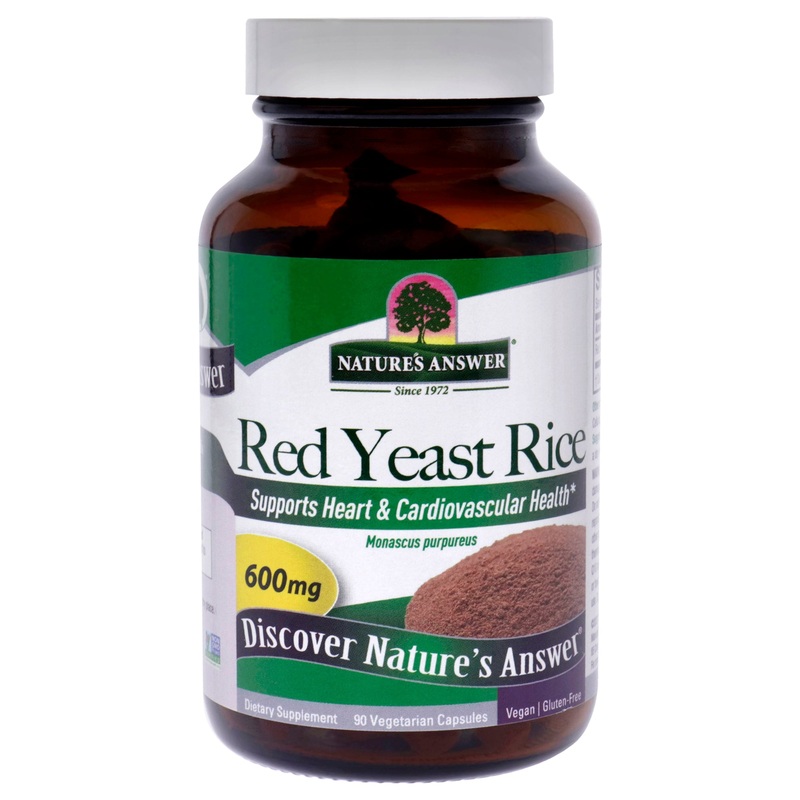 Red Yeast Rice - 600mg by Natures Answer for Unisex - 90 Count Capsules