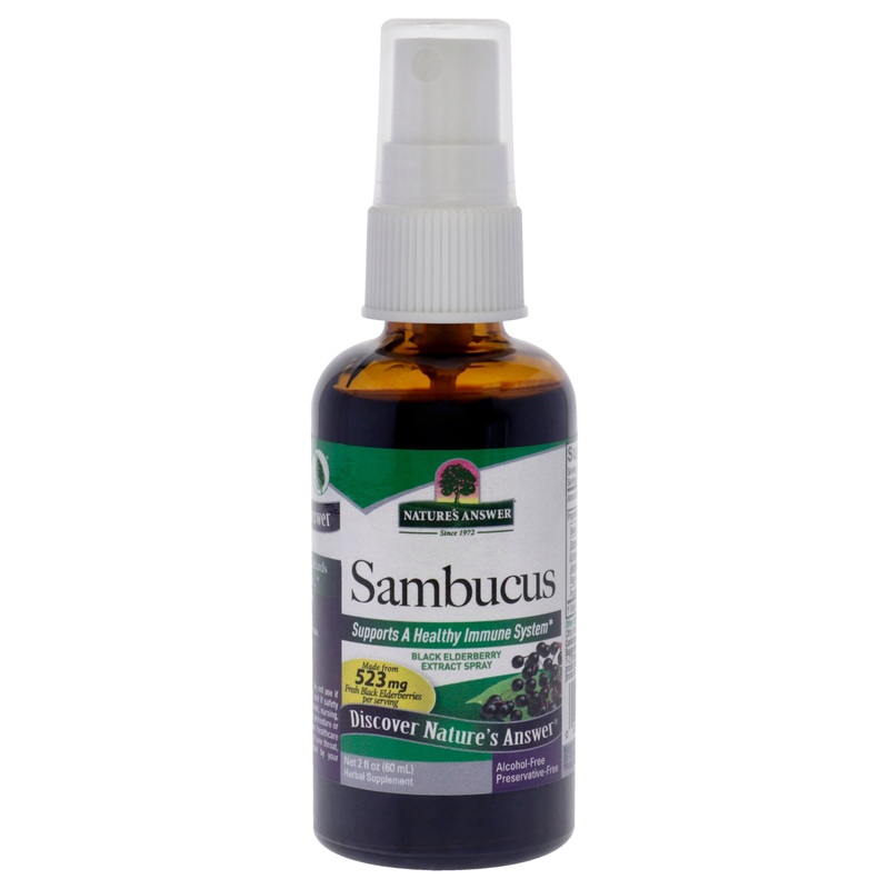 Sambucus AF - 523mg by Natures Answer for Unisex - 2 oz Spray