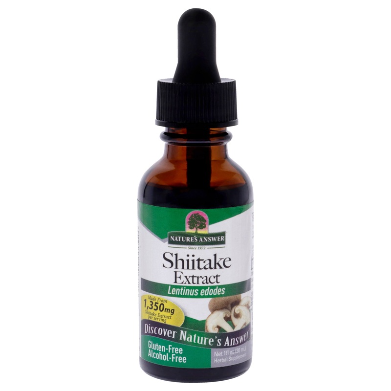 Shiittake Extract AF - 1350mg by Natures Answer for Unisex - 1 oz Dietary Supplement