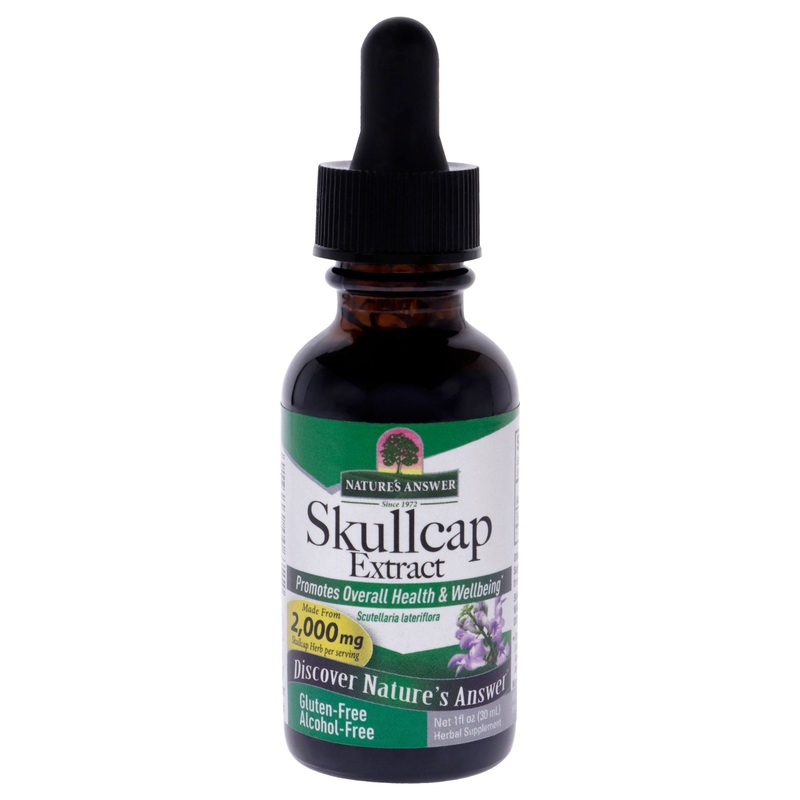 Skullcap Extract AF - 2000mg by Natures Answer for Unisex - 1 oz Dietary Supplement