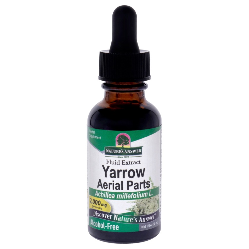 Yarrow Aerial Parts Extract AF - 2000 mg by Natures Answer for Unisex - 1 oz Dietary Supplement