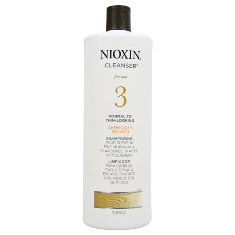 System 3 Cleanser Shampoo by Nioxin for Unisex - 33.8 oz Shampoo