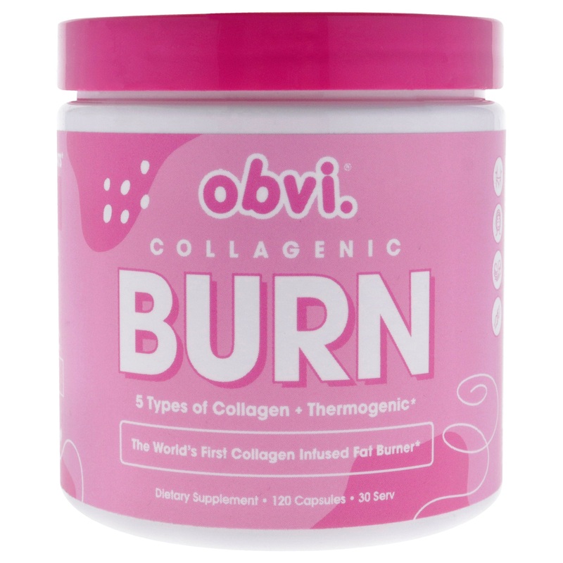 Collagenic Burn by Obvi for Unisex - 120 Count Dietary Supplement
