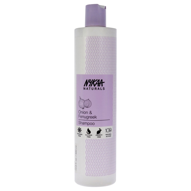 Shampoo - Onion and Fenugreek by Nykaa Naturals for Women - 13.5 oz Shampoo