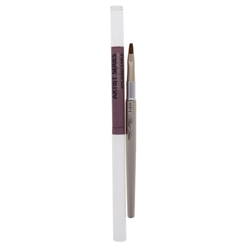 Artist Series Flat Gel Brush - 4 by OPI for Women - 1 Pc Brush