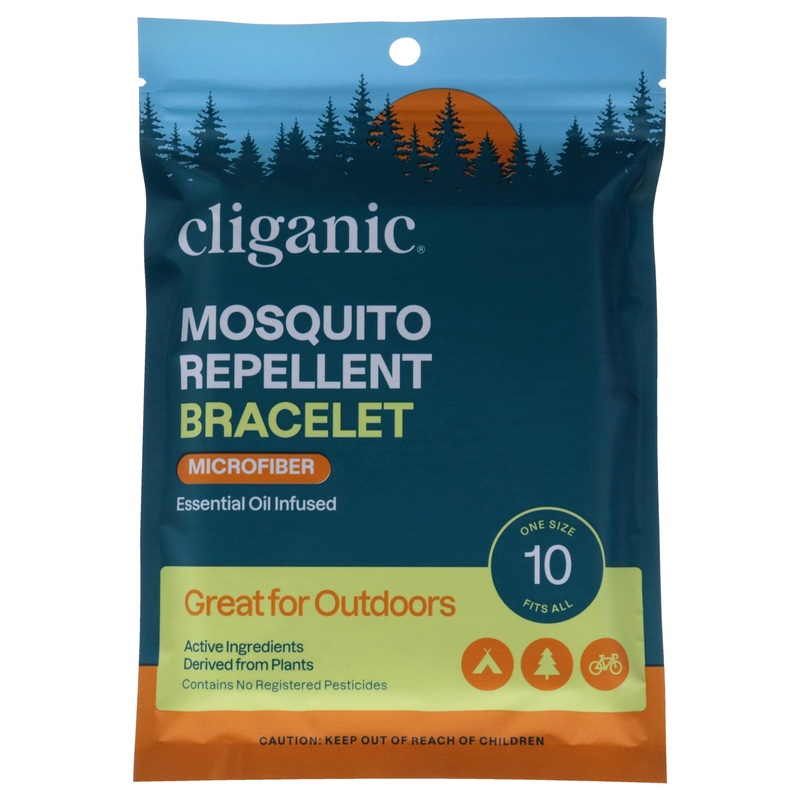 Cliganic Microfiber Repellent Bands by Cliganic for Unisex - 10 Pc Band