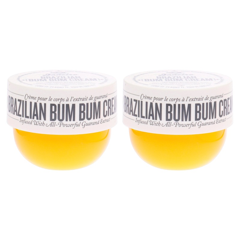 Sol de Janeiro Brazilian Bum Bum Cream by Sol de Janeiro for Unisex - 2.5 oz Cream - Pack of 2