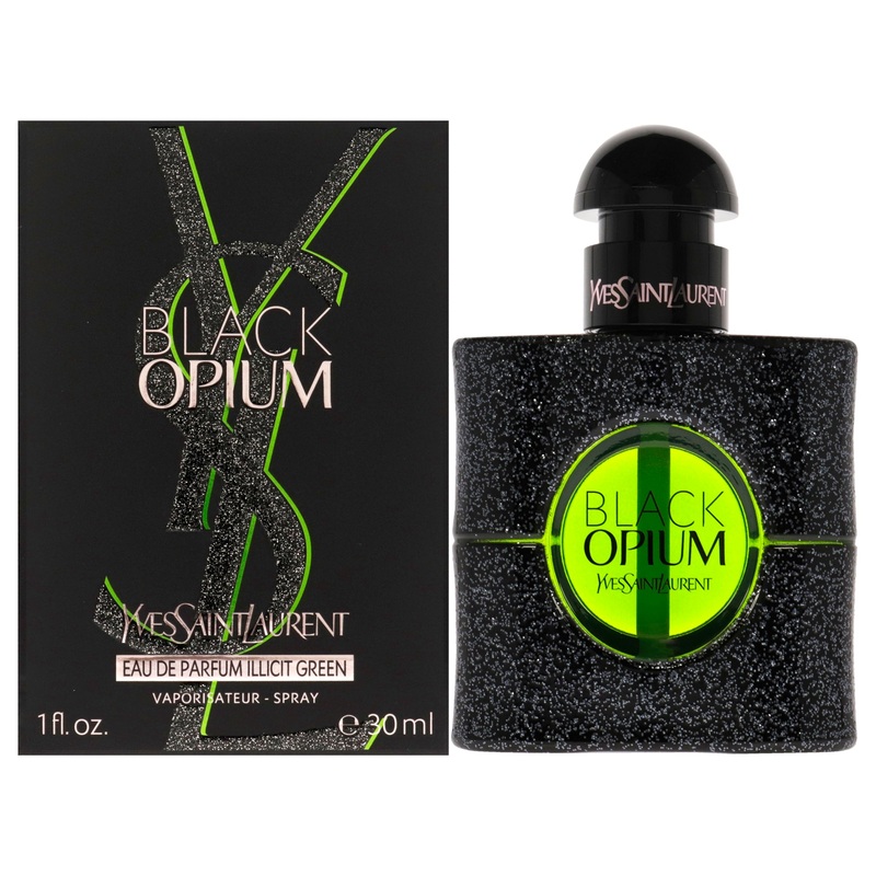 Yves Saint Laurent Black Opium Illicit Green by Yves Saint Laurent for Women - 1 oz EDP Spray