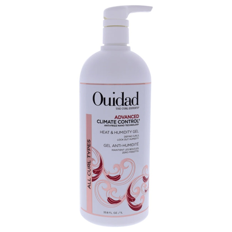 Advanced Climate Control Heat and Humidity Gel - Anti Frizz by Ouidad for Unisex - 33.8 oz Gel
