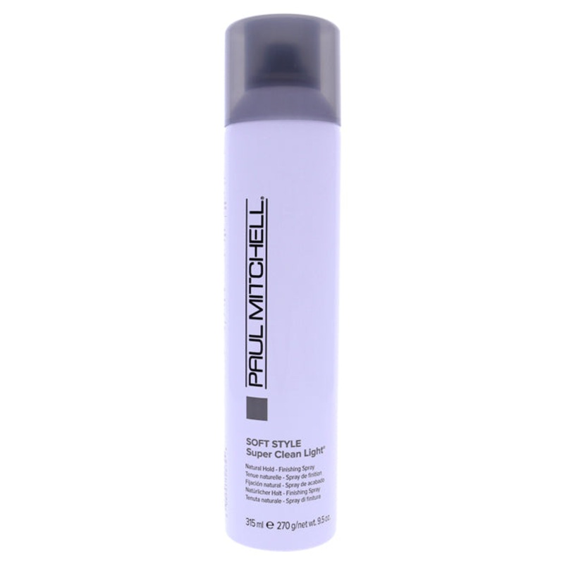 Super Clean Light Finishing Spray - Soft Style by Paul Mitchell for Unisex - 9.5 oz Hair Spray