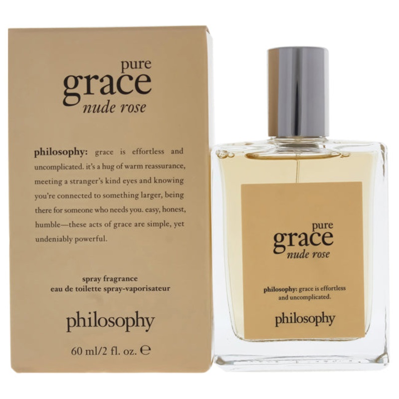Pure Grace Nude Rose by Philosophy for Women - 2 oz EDT Spray