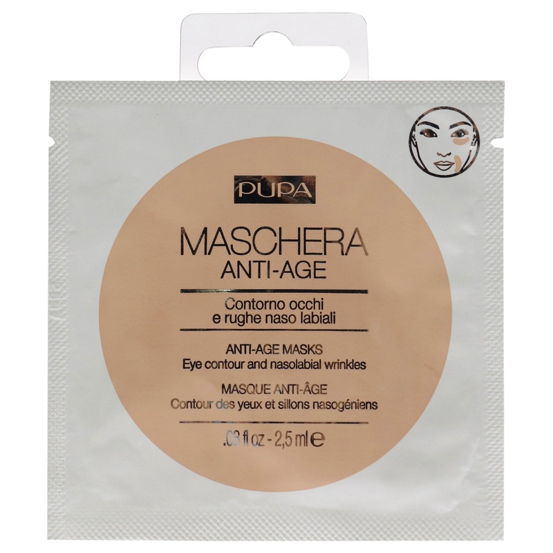 Anti-Age Mask Eye Contours and Nasolabial Wrinkle by Pupa Milano for Unisex - 0.08 oz Mask