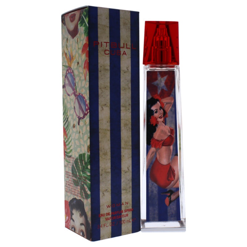 Pitbull Cuba by Pitbull for Women - 3.4 oz EDP Spray