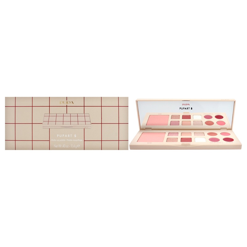 Pupart S Make-Up Palette - 001 Nude by Pupa Milano for Women - 0.4 oz Makeup
