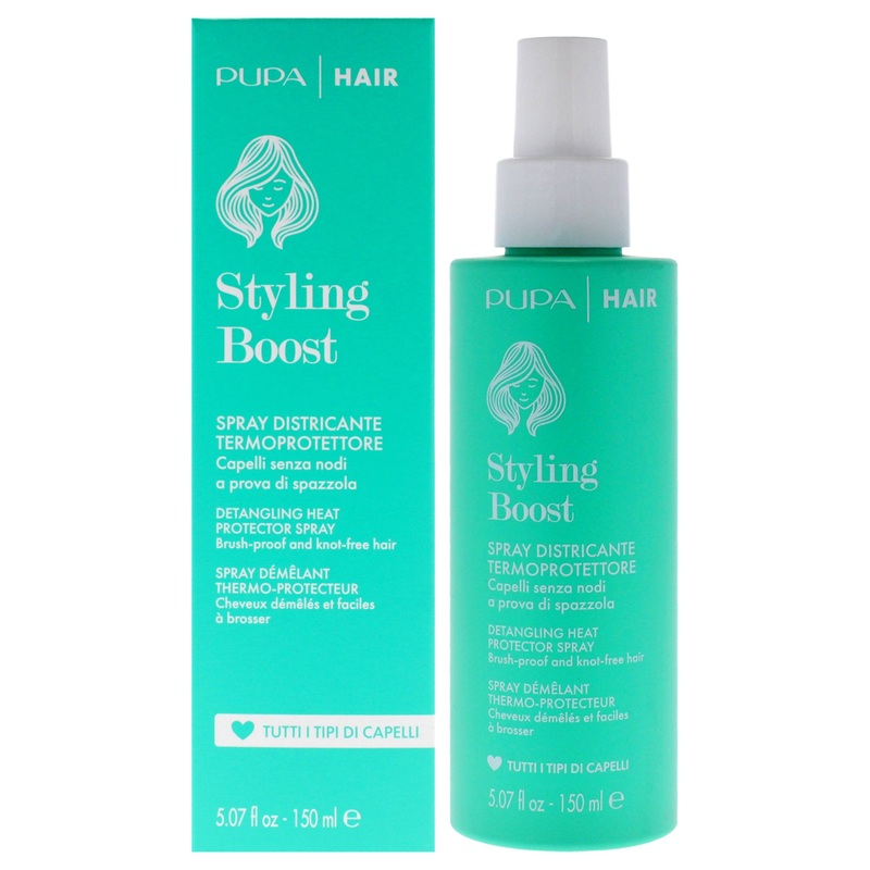 Styling Boost Detangling Heat Protector Spray by Pupa Milano for Women - 5.07 oz Spray