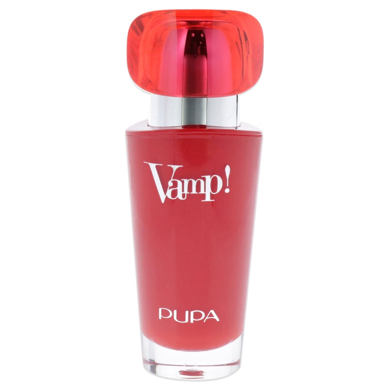 Vamp! Extreme Colour Lipstick with Plumping Treatment - 302 Ruby Red by Pupa Milano for Women - 0.123 oz Lipstick