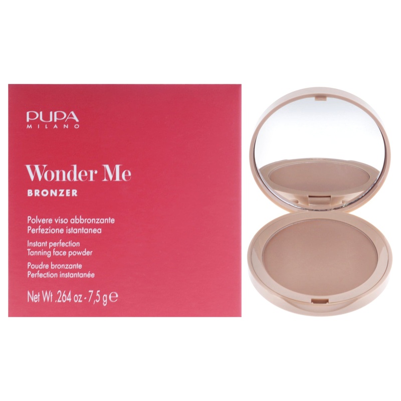 Wonder Me Bronzer - 001 Ligth Neutral by Pupa Milano for Women - 0.264 oz Bronzer