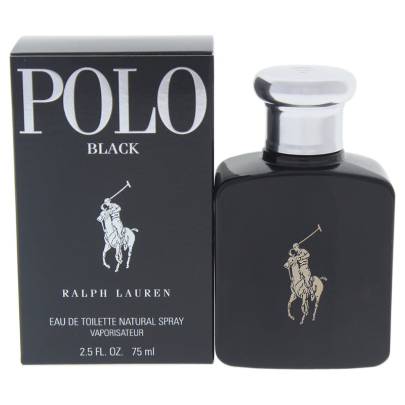 Polo Black by Ralph Lauren for Men - 2.5 oz EDT Spray