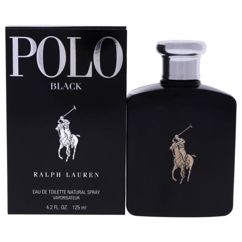 Polo Black by Ralph Lauren for Men - 4.2 oz EDT Spray