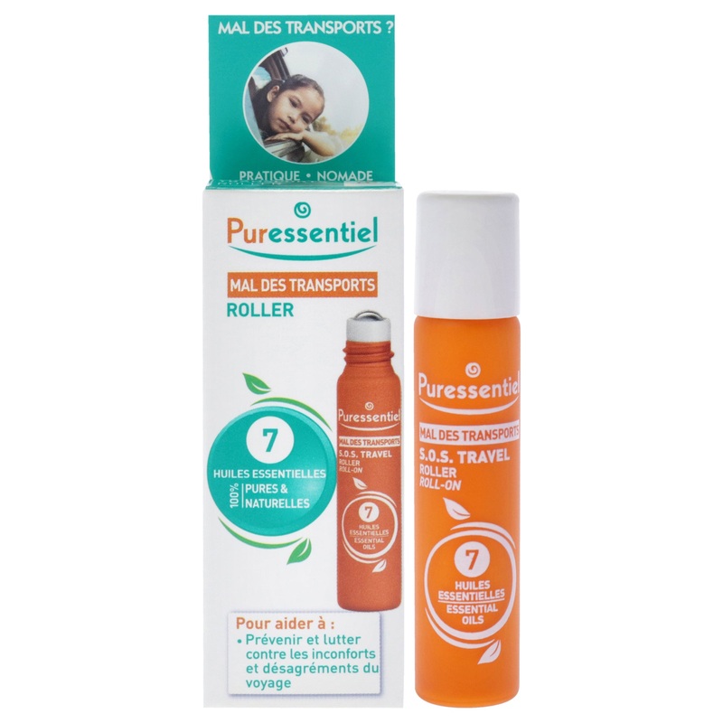 SOS Travel Sickness Roller by Puressentiel for Unisex - 0.17 oz Rollon