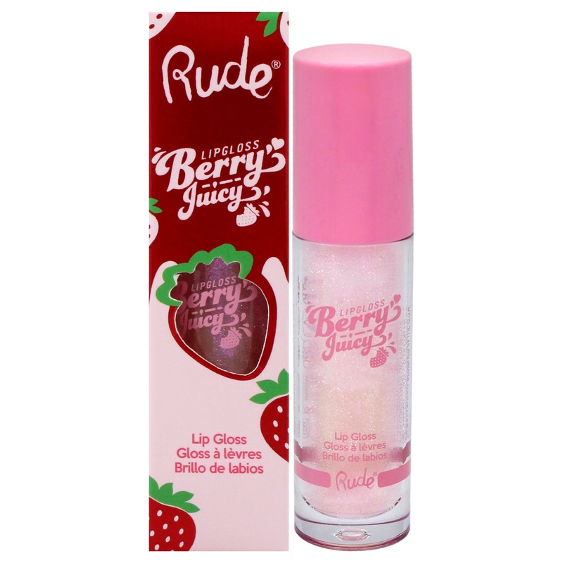 Berry Juicy Lip Gloss - 88402 Crystalize by Rude Cosmetics for Women - 0.141 oz Lip Gloss