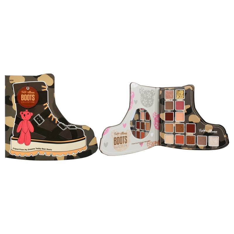 Rude x Koi Footwear Boots Collection - Friend From My Dreams Teddy Bear Boots by Rude Cosmetics for Unisex - 0.49 oz Display