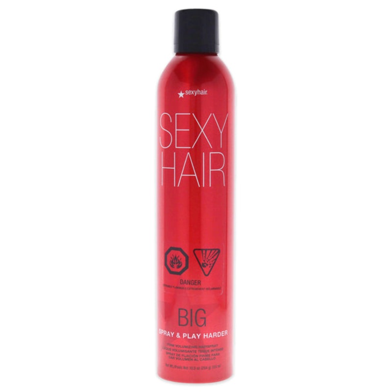 Big Sexy Hair Spray and Play Harder by Sexy Hair for Unisex - 10 oz Hair Spray