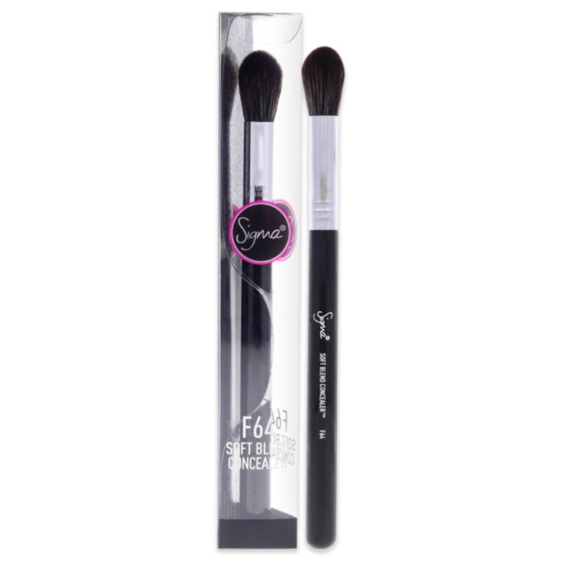 Soft Blend Concealer Brush - F64 Black-Chrome by SIGMA for Women - 1 Pc Brush